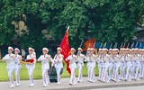 Lễ thượng cờ rủ Quốc tang Chủ tịch nước Trần Đại Quang